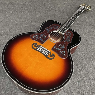 China Custom Acoustic Guitar 43 inches SJ200 Custom 2015 Sj200 Bob Dylan Collector Edition Classic Acoustic Guitar Cocobolo Ba supplier