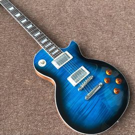 China OEM 1959 R9 Classic LP electric guitar new style good sound in blue 24 tone position Musical instruments Free Shipping supplier