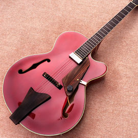 China Custom jazz hollow electric guitar, A piece of pickups Jazz electric guitar, free shipping supplier