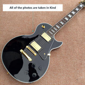 China Custom LP electric guitar with ebony fretboard with mahogany body and neck supplier