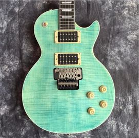 China LP Electric Guitar Custom New Style Good Sound Double Sway Floyd Rose Tremolo supplier