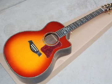 China 914ce acoustic guitar Tayl 916ce acoustic electric guitar cherry sunburst 916 cs classic acoustic supplier