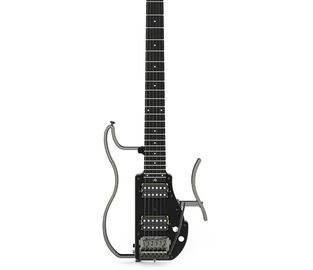 China Unique Design Patented Grand Headless Foldable Travel Guitar with Double Humbuckers and Headphone Amplifier supplier