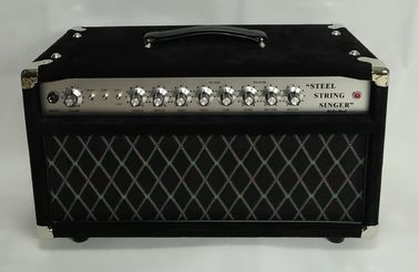 China Custom Amplifier Deluxe Handwired Steel String Singer SSS Guitar Amplifier Head 50W with Kinds Tolex Option supplier