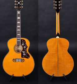 China Customized 43 Inch Jumbo size solid wood J200 style acoustic guitar supplier
