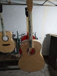 China AAAA all Solid OM body style guitar 14 frets imported wood custom solid maple acoustic electric guitar supplier