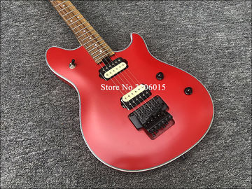 China High-quality Wolfgang EVH electric guitar matt red color zebra pickups floyd rose bridge free shipping supplier
