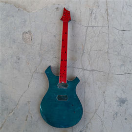 China Irregular shaped white electric guitar with custom guitar/gift to friends handmade guitar supplier