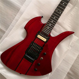 China Custom style professional guitar playing, strange shape electric guitar, can be customized to like the color supplier