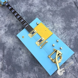 China 2020 New Electric Guitar in Blue Generous Shape Gold Hardware Customizable All Colors Logo Customized supplier