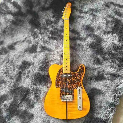 China Custom HAnderson Hohner Mad-cat Vintage Rare Flame Top Finish Nicer Tele Electric Guitar supplier