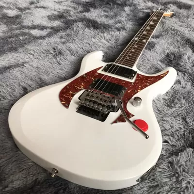 China Custom Grand G-ESP RZK1 Killer Switch Electric Guitar in White with Active Style Pickup supplier