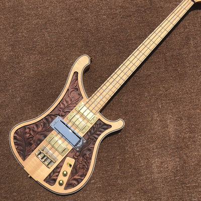 China Custom Electric Bass 4 Strings Bass Jazz Guitar supplier