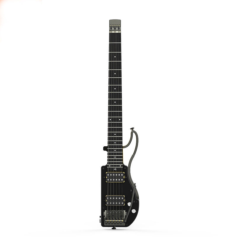 Grand Headless Travel Electric Guitar Double Humbucker Gds 200 Ebony Finger Board Foldable Guitar
