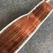 Custom 39 Inch OOO Body Solid Spruce Wood Top Abalone Binding Acoustic Guitar supplier