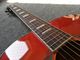 Left hand Acoustic guitar Cherry Sunburst hummingbird Acoustic Guitar+Factory customization supplier