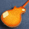Chibson custom LP electric guitar, Flame Maple Top electric guitar with Gold hardware supplier