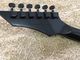 B.C.RICH custom guitar Black Floyd rose Quilted maple body with EMG active pickups Ebony fretsboard colorized MOP inlay supplier