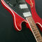 Custom New high-quality Headless Electric Guitar With Tiger striped in Red supplier