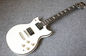 White Glossy Finish YMH SG Electric Guitars China Chrome Hardware supplier