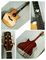 Custom guitar soundhole EQ AAAA all solid single cutaway custom cocobolo wood acoustic electric guitar supplier