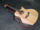 Factory AAAA 14 frets Auditorium folk Guitars Orchestra all solid imported apple wood acoustic electric guitar supplier