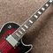 Chinese Electric Guitar with CHROME Hardware, Vintage red burst Quilted Maple Top supplier