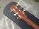 Handmade guitar AAAA all solid wood customize cocobolo guitar single cut design acoustic electric guitar supplier