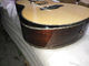 AAA all solid wood custom guitar handmade GRAND cutaway professional acoustic electric guitar supplier