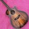 Solid Koa Wood Cutaway Rosewood Fingerboard GK24ce Acoustic Electric Guitar supplier