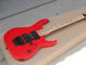 Factory Custom Red Body Electric Guitar with Floyd Rose,HSH Pickups,Black Dots Fret Inlay,Black Hardwares supplier