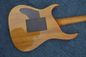 Factory Custom Green electric guitar body black hardware mahogany body neck rosewood back side fingerboard supplier