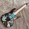 Custom Shop Flower Ibanezs style Electric Guitar free shipping supplier