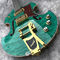 2020 Custom Semi-Hollow High Quality Green Customizable Logo and Shape Electric Guitar supplier