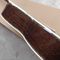 OEM custom acoustic guitar OOO body shape Guitar solid Spruce top real abalone binding and ebony fingerboard supplier