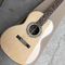 OEM custom acoustic guitar OOO body shape Guitar solid Spruce top real abalone binding and ebony fingerboard supplier