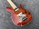 Factory Custom Mahogany Body With Quilted Maple Top Red Paint Floyd Electric Guitar Free shipping supplier
