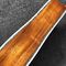 Custom 12 Strings Solid KOA Wood Top Guitar Ebony Fingerboard Real Abalone Shell Binding and Inlay Acoustic Electric Gui supplier