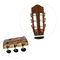 Custom Handmade Raised Fretboard and SinglePort Lattic Bracing Classic Guitar with Free Case supplier