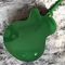 Custom Grand Gret Model Semi Hollow Body Jazz Electric Guitar In Green Color supplier