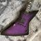 Custom Grand Flamed Maple Top Electric Guitar In Purple Color supplier