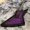 Custom Grand Flamed Maple Top Electric Guitar In Purple Color supplier
