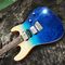 2021 New Style Flamed Maple Top Customized Electric Guitar in Blue Color supplier