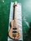 Custom Flamed Maple Top Neck Through Body 6 Strings 24 Frets Active Pickup Electric Bass Guitar supplier
