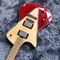 Custom Grand Musicman Left-Handed Version Style Electric Guitar in Red supplier