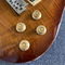 Custom Grand Flamed Maple Top Electric Guitar with Chrome Hardware supplier