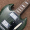 Custom SG Electric Guitar G400 Deep Army Green Rosewood Fingerboard Bigsby Tremolo supplier