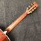 Custom AAAAA All Solid OM Style Body Acoustic Guitar Ebony Fingerboard Coco Back Side Abalone Binding Classic Headstock. supplier