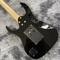 Custom Black Electric Guitar With Metal Pickguard Floyd Rose Bridge Chrome Hardware Tree of Life Inlay Can be customized supplier
