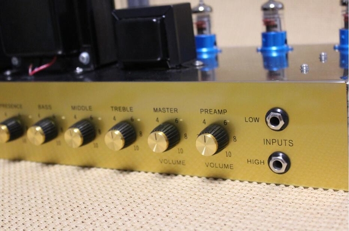 JCM800 Marshall Style Hand Wired Tube Guitar Amplifier Chassis with Ruby Tubes 50W Musical Instruments Imported Parts